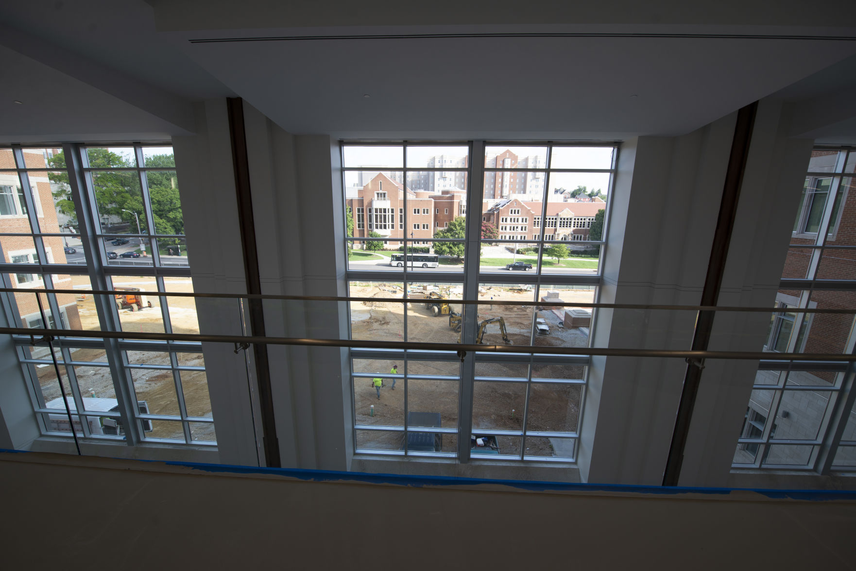 Overlooking Law building, UT Student Union Tour - August 7, 2018